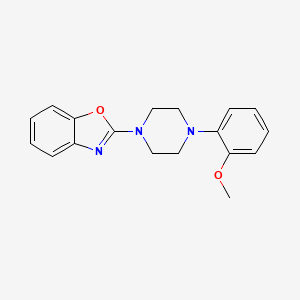 2-[4-(2-Methoxyphenyl)piperazin-1-yl]-1,3-benzoxazole