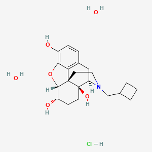 molecular formula C21H32ClNO6 B1511931 Nalbuphine hydrochloride,dihydrate 