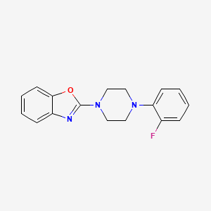 2-[4-(2-Fluorophenyl)piperazin-1-yl]-1,3-benzoxazole