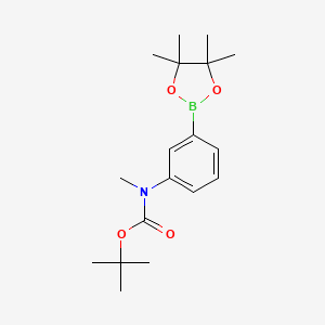 tert-Butyl methyl(3-(4,4,5,5-tetramethyl-1,3,2-dioxaborolan-2-yl)phenyl)carbamate
