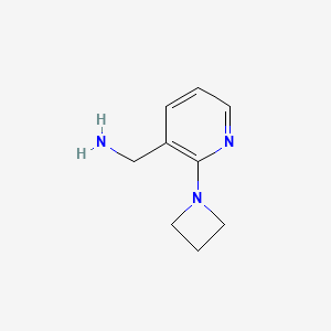 (2-(Azetidin-1-yl)pyridin-3-yl)methanamine