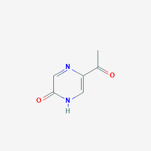 molecular formula C6H6N2O2 B1511958 1-(5-Hydroxypyrazin-2-yl)ethanone CAS No. 1159813-33-8