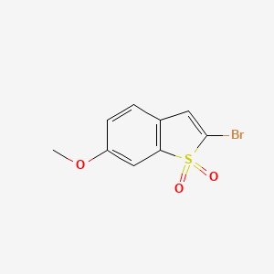 molecular formula C9H7BrO3S B1511969 2-Bromo-6-methoxybenzo[b]thiophene 1,1-dioxide 