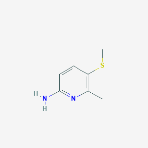 6-Methyl-5-(methylthio)pyridin-2-amine