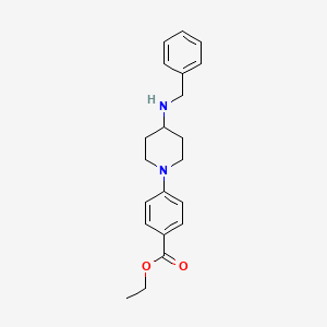 Ethyl 4-(4-(benzylamino)piperidin-1-yl)benzoate