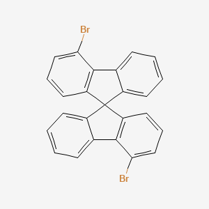 molecular formula C25H14Br2 B1511983 4,4'-Dibromo-9,9'-spirobi[fluorene] CAS No. 1257321-41-7