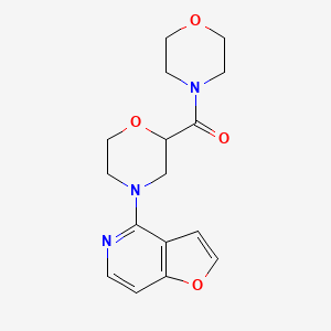 4-{Furo[3,2-c]pyridin-4-yl}-2-(morpholine-4-carbonyl)morpholine