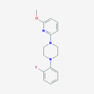 1-(2-Fluorophenyl)-4-(6-methoxypyridin-2-yl)piperazine