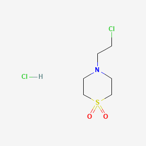 4-(2-Chloroethyl)thiomorpholine 1,1-dioxide hydrochloride