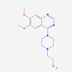 2-[4-(6,7-Dimethoxyquinazolin-4-yl)piperazin-1-yl]ethan-1-ol