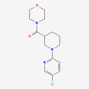 4-[1-(5-Chloropyridin-2-yl)piperidine-3-carbonyl]morpholine