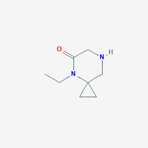 4-ethyl-4,7-Diazaspiro[2.5]octan-5-one