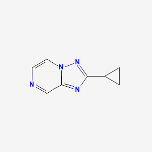 2-Cyclopropyl-[1,2,4]triazolo[1,5-a]pyrazine