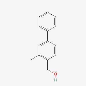 molecular formula C14H14O B1512076 (3-Methyl-[1,1'-biphenyl]-4-yl)methanol 