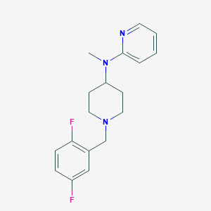 N-{1-[(2,5-difluorophenyl)methyl]piperidin-4-yl}-N-methylpyridin-2-amine