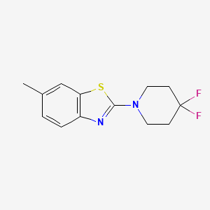 2-(4,4-Difluoropiperidin-1-yl)-6-methyl-1,3-benzothiazole