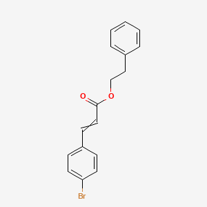 molecular formula C17H15BrO2 B1512091 2-Phenylethyl 3-(4-bromophenyl)prop-2-enoate CAS No. 260437-89-6