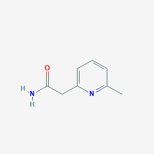 molecular formula C8H10N2O B1512097 2-(6-Methylpyridin-2-yl)acetamide CAS No. 51444-35-0