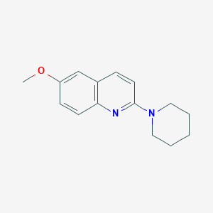 6-Methoxy-2-(piperidin-1-yl)quinoline