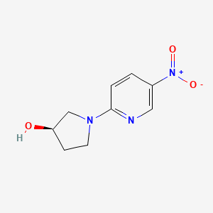 (3R)-1-(5-nitropyridin-2-yl)pyrrolidin-3-ol