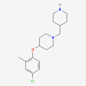 4-(4-Chloro-2-methylphenoxy)-1-piperidin-4-ylmethyl-piperidine