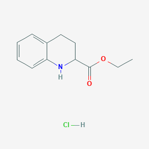 Ethyl 1,2,3,4-tetrahydroquinoline-2-carboxylate hydrochloride