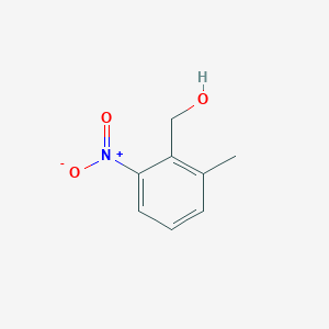 molecular formula C8H9NO3 B151213 (2-甲基-6-硝基苯基)甲醇 CAS No. 54915-41-2