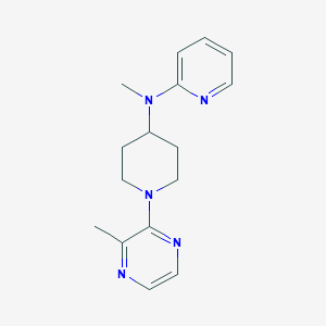 N-methyl-N-[1-(3-methylpyrazin-2-yl)piperidin-4-yl]pyridin-2-amine