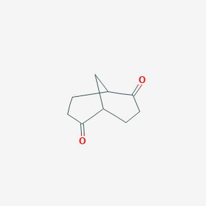 molecular formula C9H12O2 B151215 双环[3.3.1]壬烷-2,6-二酮 CAS No. 16473-11-3