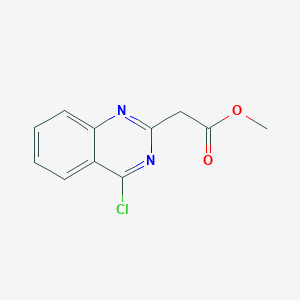 molecular formula C11H9ClN2O2 B1512210 Methyl 2-(4-chloroquinazolin-2-yl)acetate CAS No. 944902-08-3