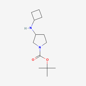 Tert-butyl 3-(cyclobutylamino)pyrrolidine-1-carboxylate