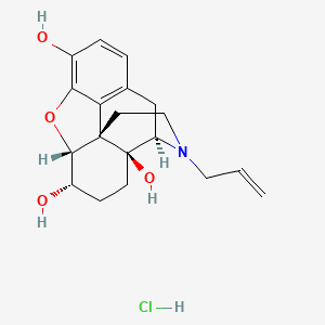 molecular formula C19H24ClNO4 B1512242 alpha-Naloxol hydrochloride CAS No. 34520-00-8