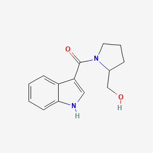 [1-(1H-indole-3-carbonyl)pyrrolidin-2-yl]methanol