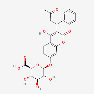 molecular formula C25H24O11 B1512260 7-Hydroxy Warfarin |A-D-Glucuronide CAS No. 24579-17-7