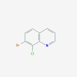 molecular formula C9H5BrClN B1512261 7-Bromo-8-chloroquinoline CAS No. 1429790-80-6