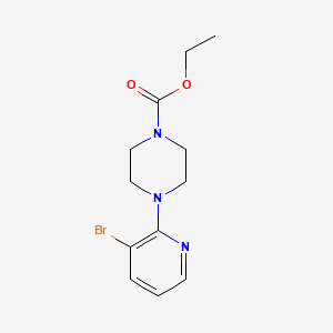 Ethyl 4-(3-bromopyridin-2-yl)piperazine-1-carboxylate