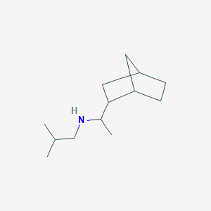 (1-{Bicyclo[2.2.1]heptan-2-YL}ethyl)(2-methylpropyl)amine