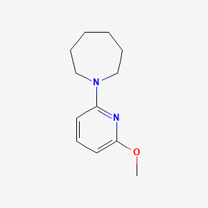 1-(6-Methoxypyridin-2-yl)azepane