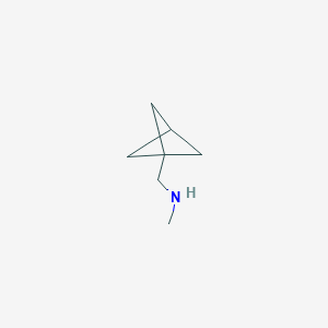 ({Bicyclo[1.1.1]pentan-1-yl}methyl)(methyl)amine