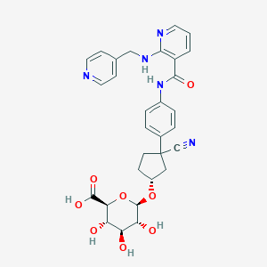 rac cis-3-Hydroxy Apatinib 3-O-|A-D-Glucuronide