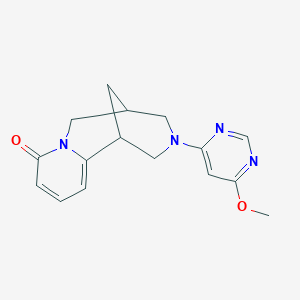 11-(6-Methoxypyrimidin-4-yl)-7,11-diazatricyclo[7.3.1.0^{2,7}]trideca-2,4-dien-6-one