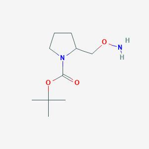 tert-butyl 2-[(Aminooxy)methyl]pyrrolidine-1-carboxylate