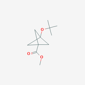 Methyl 3-(tert-butoxy)bicyclo[1.1.1]pentane-1-carboxylate