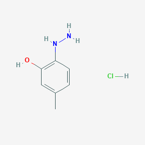 2-Hydrazino-5-methyl-phenol hydrochloride