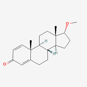 molecular formula C20H28O2 B1512295 (17alpha)-17-Methoxyandrosta-1,4-dien-3-one CAS No. 20401-12-1