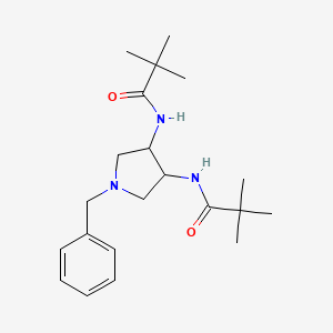 (S,S)-N-Benzyl-3,4-trans-(N-Boc)-diaminopyrrolidine