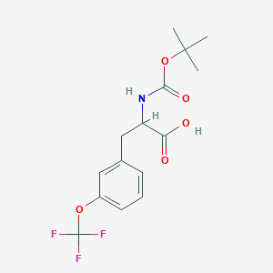 N-Boc-3-trifluoromethoxy-DL-phenylalanine