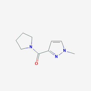 1-methyl-3-(pyrrolidine-1-carbonyl)-1H-pyrazole