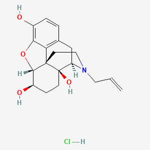 molecular formula C19H24ClNO4 B1512303 beta-Naloxol hydrochloride CAS No. 55488-85-2