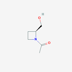 1-[(2S)-2-(hydroxymethyl)azetidin-1-yl]ethan-1-one